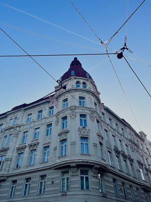 Picture of vienna architecture during Christmas Markets digital nomads
