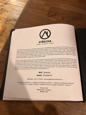 Strecha plant-based vegan restaurant in Prague with a profound social impact mission helping homeless and previously incarcerated individuals.
