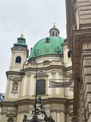 Beautiful architecture in the Vienna Opera District